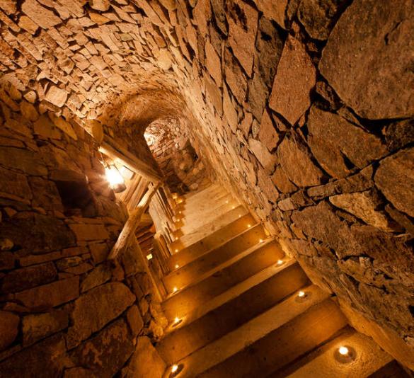 Some classic South Tyrolean wines are stored and matured in the wine cellar Some classic South Tyrolean wines are stored and matured in the wine cellar